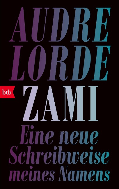 Zami - Audre Lorde