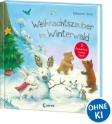 Cover-Bild zum Titel 'Weihnachtszauber im Winterwald' von 'Timothy Knapman, Rebecca Harry'