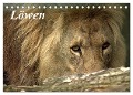 Löwen (Tischkalender 2024 DIN A5 quer), CALVENDO Monatskalender - Arno Klatt