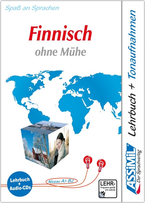 Assimil. Finnisch ohne Mühe. Multimedia-Classic. Lehrbuch und 4 Audio-CDs - 