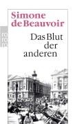Cover-Bild zum Titel 'Das Blut der anderen' von 'Simone de Beauvoir'