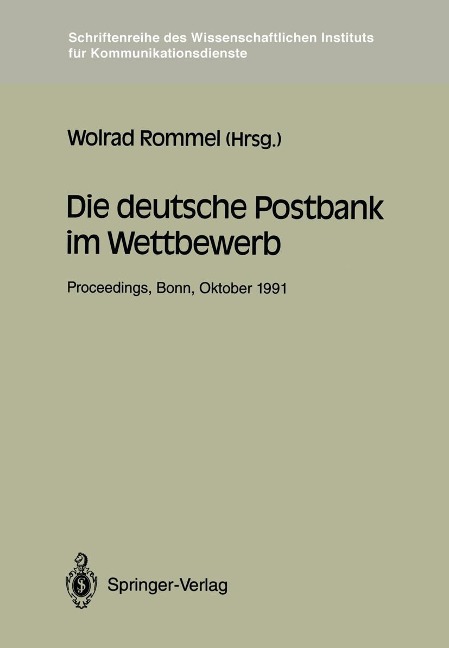 Die deutsche Postbank im Wettbewerb - 