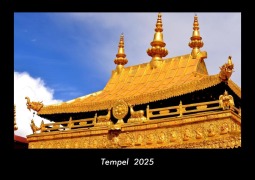 Cover-Bild zum Titel 'Tempel 2025 Fotokalender DIN A3' von 'Tobias Becker'