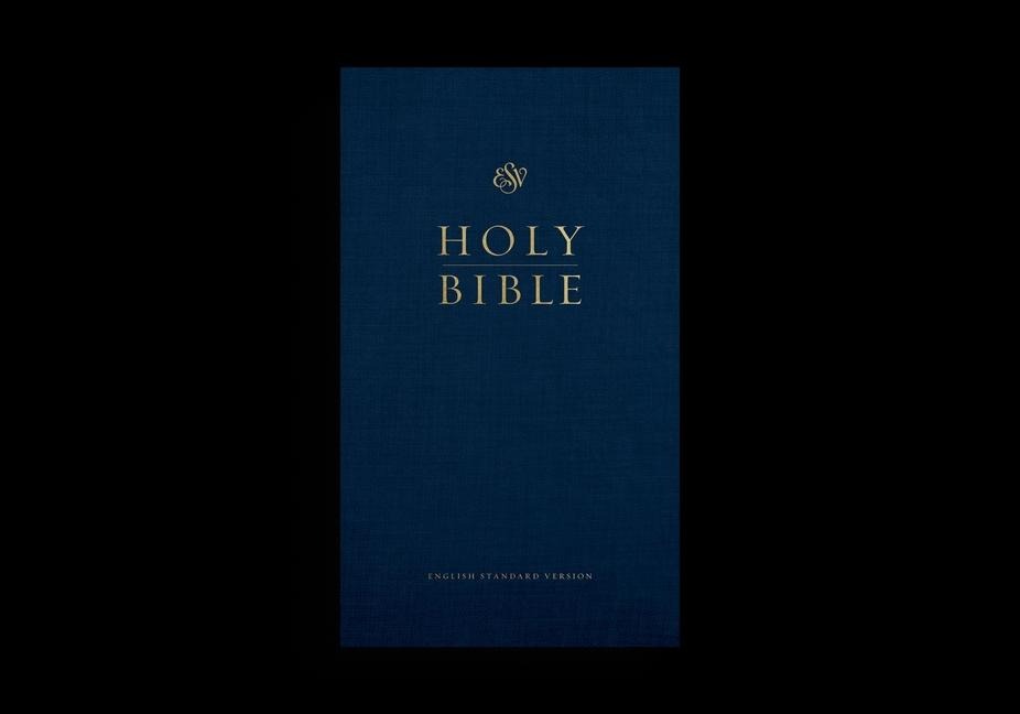 ESV Church Bible, Large Print (Hardcover, Blue) - 