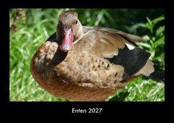Cover-Bild zum Titel 'Enten 2027 Fotokalender DIN A3' von 'Tobias Becker'