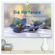 Cover-Bild zum Titel 'Die Hortensie und ihre vielen Gesichter (hochwertiger Premium Wandkalender 2026 DIN A2 quer), Kunstdruck in Hochglanz' von 'Ursula Klepper'