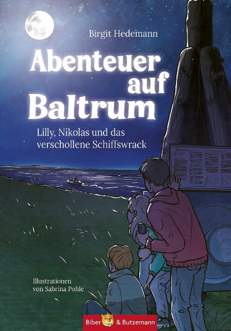 Abenteuer auf Baltrum - Lilly, Nikolas und das verschollene Schiffswrack - Birgit Hedemann