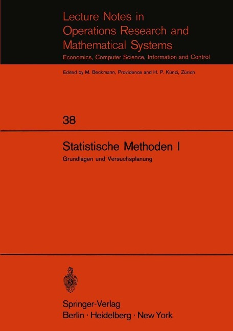 Statistische Methoden I - 