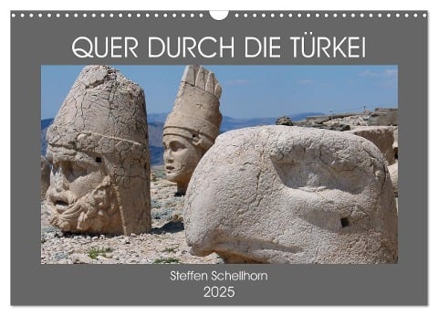 QUER DURCH DIE TÜRKEI (Wandkalender 2025 DIN A3 quer), CALVENDO Monatskalender - Steffen Schellhorn