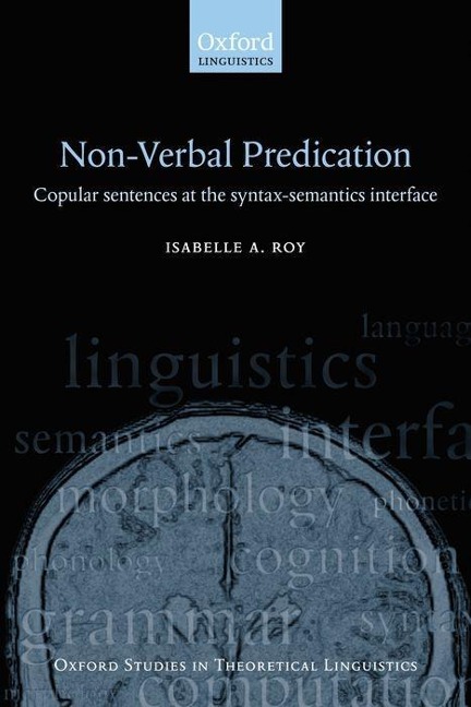 Nonverbal Predication - Isabelle Roy