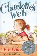 Cover-Bild zum Titel 'Charlotte's Web' von 'E B White, Kate DiCamillo'