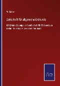 Cover-Bild zum Titel 'Zeitschrift für allgemeine Erdkunde' von 'W. Koner'
