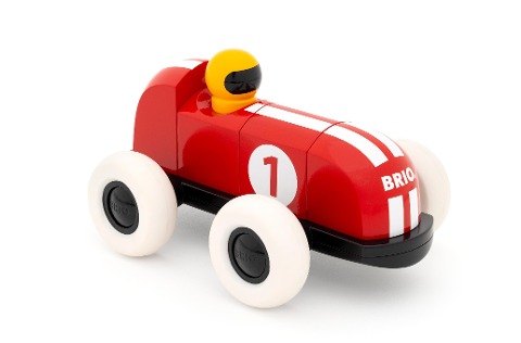 BRIO - 30435 Rennwagen aus magnetischen Bausteinen | Spielzeugauto für Kinder ab 12 Monaten - 