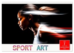 Cover-Bild zum Titel 'Sport Art (Wandkalender 2026 DIN A2 quer), CALVENDO Monatskalender' von 'Peter Roder'