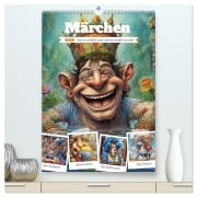 Cover-Bild zum Titel 'Märchen. Wie es wirklich war und nie erzählt wurde! (hochwertiger Premium Wandkalender 2026 DIN A2 hoch), Kunstdruck in Hochglanz' von 'Rose Hurley'