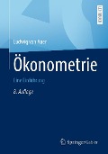 Cover-Bild zum Titel 'Ökonometrie' von 'Ludwig von Auer'