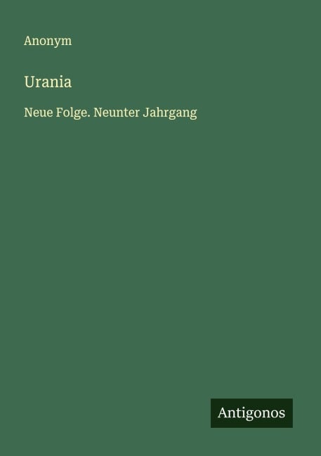 Urania - Anonym