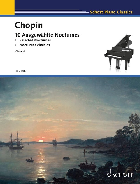 10 Selected Nocturnes - Frédéric Chopin