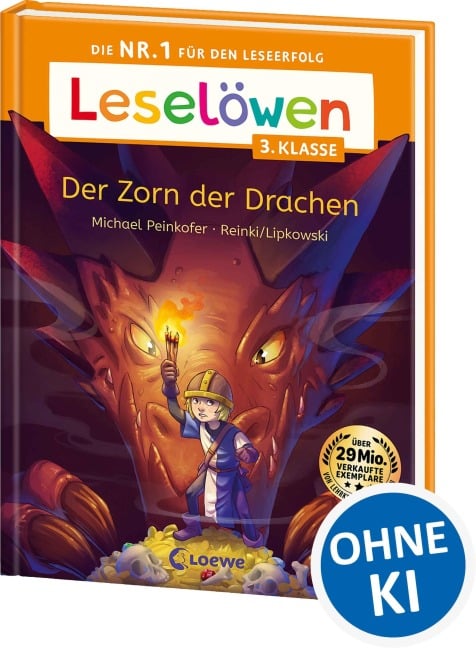 Leselöwen 3. Klasse - Der Zorn der Drachen - Michael Peinkofer