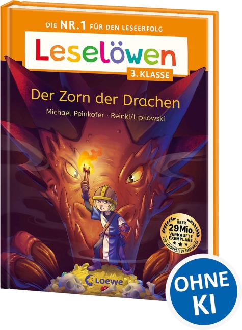 Leselöwen 3. Klasse - Der Zorn der Drachen - Michael Peinkofer