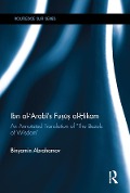 Cover-Bild zum Titel 'Ibn Al-Arabi's Fusus Al-Hikam' von 'Binyamin Abrahamov'