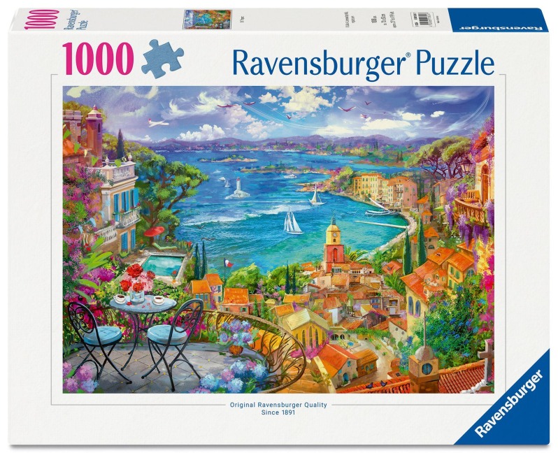 Erwachsenenpuzzle 1000 Teile - St. Tropez - 