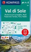 KOMPASS Wanderkarte 119 Val di Sole, Madonna di Campiglio, Malè, Passo del Tonale, Peio, Rabbi 1:35.000 - 