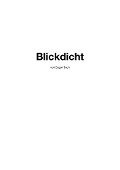 Cover-Bild zum Titel 'Blickdicht' von 'Eugen Bach'