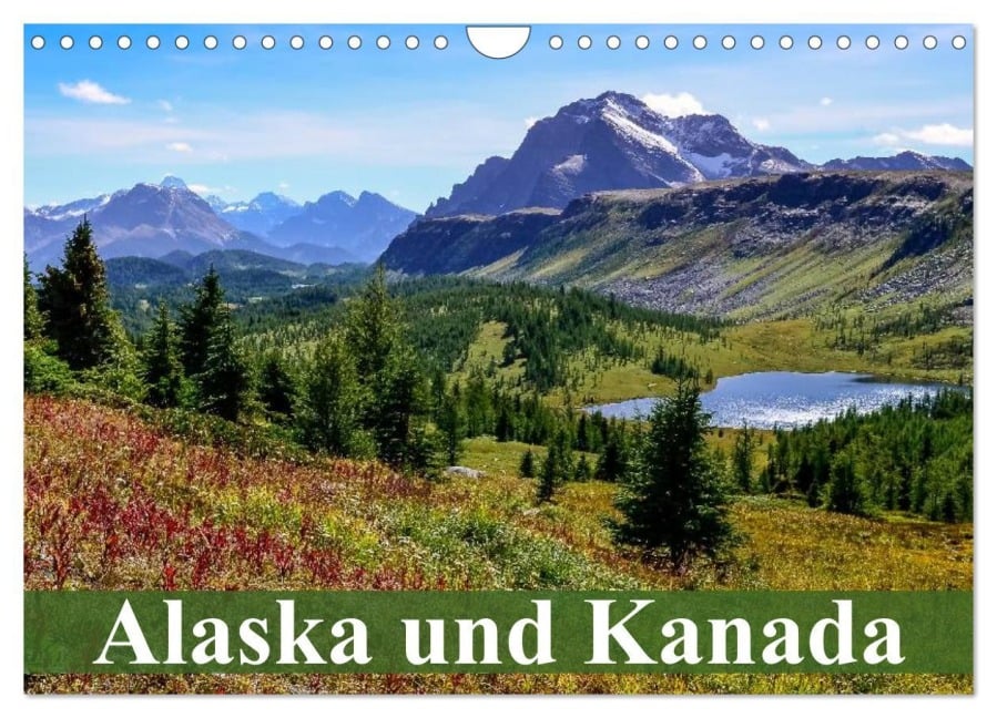 Alaska und Kanada (Wandkalender 2026 DIN A4 quer), CALVENDO Monatskalender - Elisabeth Stanzer