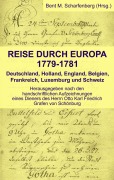 Cover-Bild zum Titel 'Reise durch Europa 1779-1781' von 'Bent M. Scharfenberg'