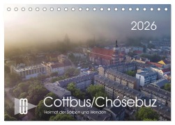 Cover-Bild zum Titel 'Cottbus/Chósebuz (Tischkalender 2026 DIN A5 quer), CALVENDO Monatskalender' von 'Martin Winzer'