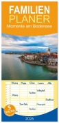 Cover-Bild zum Titel 'Familienplaner 2026 - Momente am Bodensee mit 5 Spalten (Wandkalender, 21 x 45 cm) CALVENDO' von 'Jan Schuler'