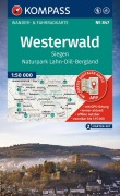 Cover-Bild zum Titel 'KOMPASS Wanderkarten-Set 847 Westerwald, Siegen, Naturpark Lahn-Dill-Bergland (2 Karten) 1:50.000' von ''
