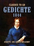 Cover-Bild zum Titel 'Gedichte 1844' von 'Annette von Droste-Hülshoff'