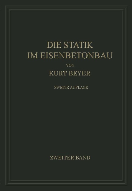 Die Statik im Eisenbetonbau - Kurt Beyer