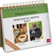 Cover-Bild zum Titel 'Postkartenkalender 2027: Gemischtes Doppel' von 'Süddeutsche Zeitung'