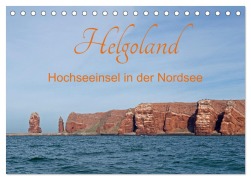 Cover-Bild zum Titel 'Helgoland - Hochseeinsel in der Nordsee (Tischkalender 2026 DIN A5 quer), CALVENDO Monatskalender' von 'Siegfried Kuttig'