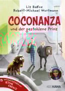 Cover-Bild zum Titel 'Coconanza und der gestohlene Prinz' von 'Liz Baffoe, Robert-Michael Wortmann'
