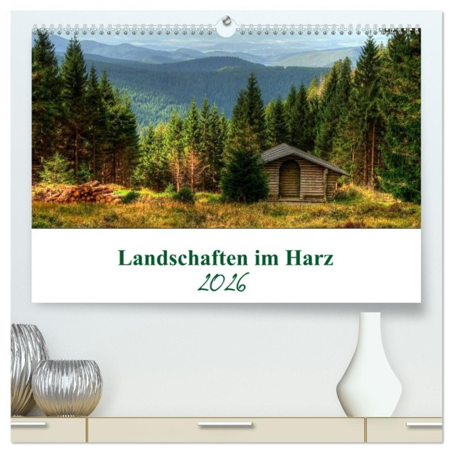 Landschaften im Harz (hochwertiger Premium Wandkalender 2026 DIN A2 quer), Kunstdruck in Hochglanz - Steffen Gierok