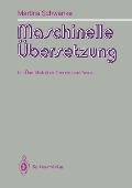 Cover-Bild zum Titel 'Maschinelle Übersetzung' von 'Martina Reimann'