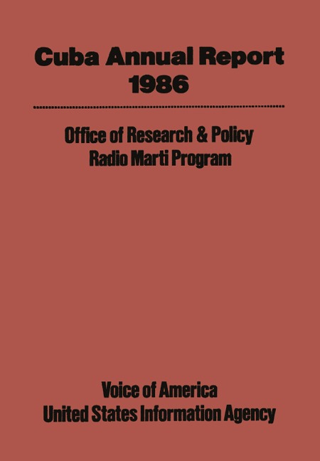 Cuba Annual Report - Voice of America-Radio Marti Program