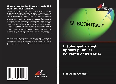 Il subappalto degli appalti pubblici nell'area dell'UEMOA - Efoé Xavier Abiassi
