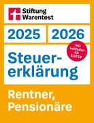 Cover-Bild zum Titel 'Steuererklärung 2025/2026 - Rentner, Pensionäre' von 'Udo Reuß'