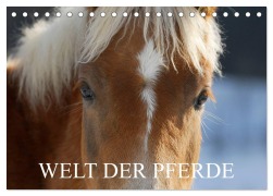Cover-Bild zum Titel 'Welt der Pferde (Tischkalender 2026 DIN A5 quer), CALVENDO Monatskalender' von 'Sigrid Starick'