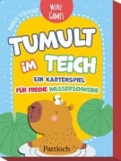 Cover-Bild zum Titel 'Mini Games - Tumult im Teich' von 'Andreas Schleicher'