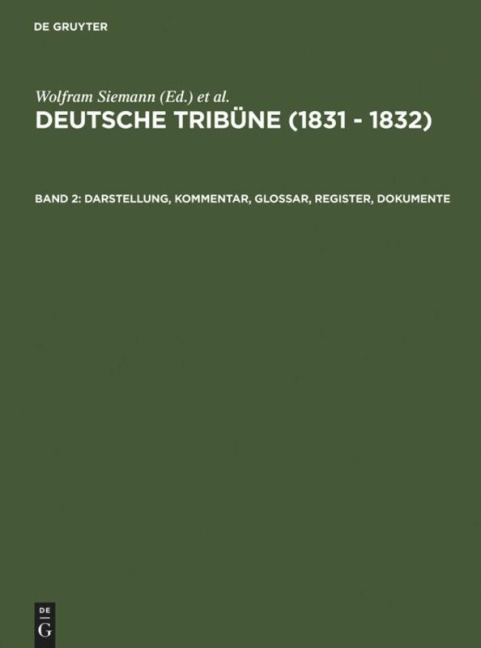 Darstellung, Kommentar, Glossar, Register, Dokumente - 