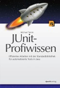 Cover-Bild zum Titel 'JUnit-Profiwissen' von 'Michael Tamm'