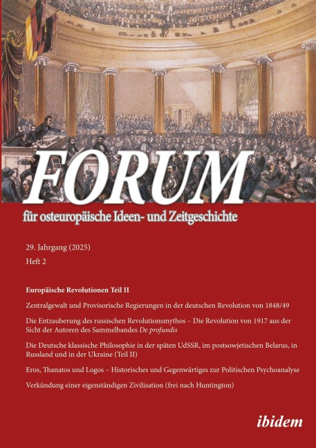 Forum für osteuropäische Ideen- und Zeitgeschichte - Leonid Dehnert Luks