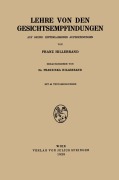 Cover-Bild zum Titel 'Lehre von den Gesichtsempfindungen' von 'Franziska Hillebrand, Franz Hillebrand'