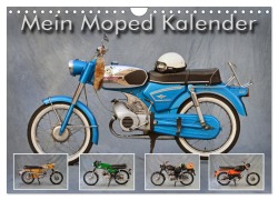Cover-Bild zum Titel 'Mein Moped Kalender (Wandkalender 2026 DIN A4 quer), CALVENDO Monatskalender' von 'Ingo Laue'